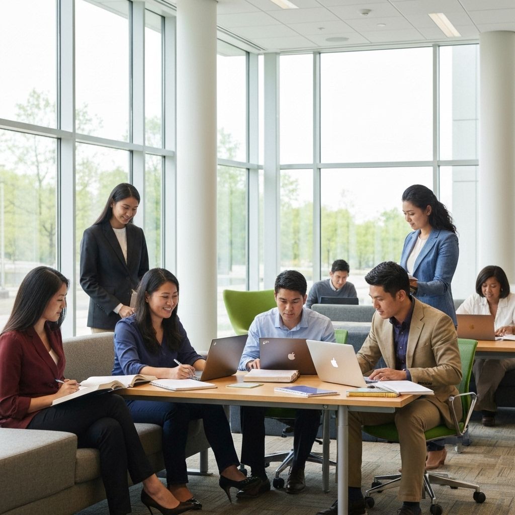Estudiantes universitarios profesionales